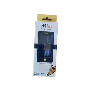 M+ Kids Blue Light Blocking Glasses Mac Tortoise Scratch Resistant UV #1043